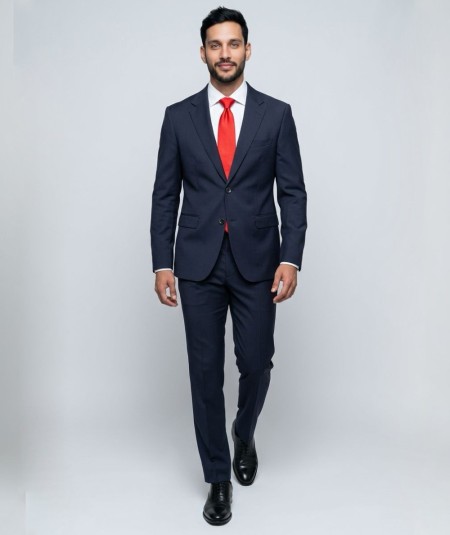 Traje de hombre Capelhi 726411 en color marengo elegante ideal para eventos y ocasiones formales