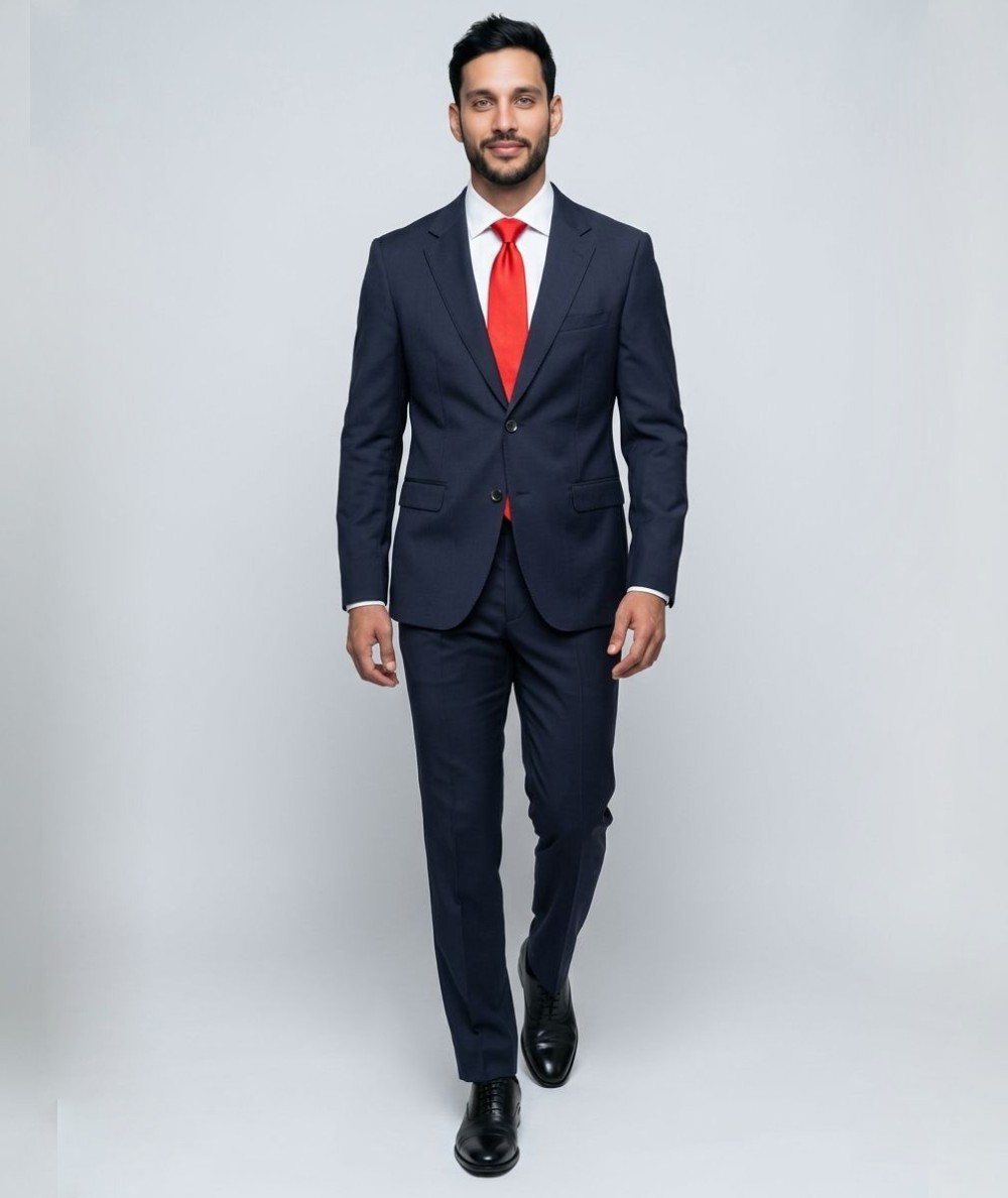 Traje de hombre Capelhi 726411 en color marengo elegante ideal para eventos y ocasiones formales