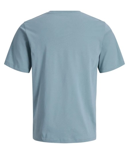 Camiseta básica para hombre Jack and Jones 12288111 de algodón con cuello redondo y manga corta ideal para looks casual
