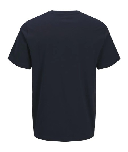 Camiseta básica para hombre Jack and Jones 12288111 de algodón con cuello redondo y manga corta ideal para looks casual