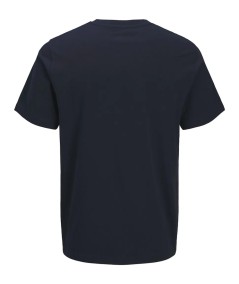 Camiseta básica para hombre Jack and Jones 12288111 de algodón con cuello redondo y manga corta ideal para looks casual