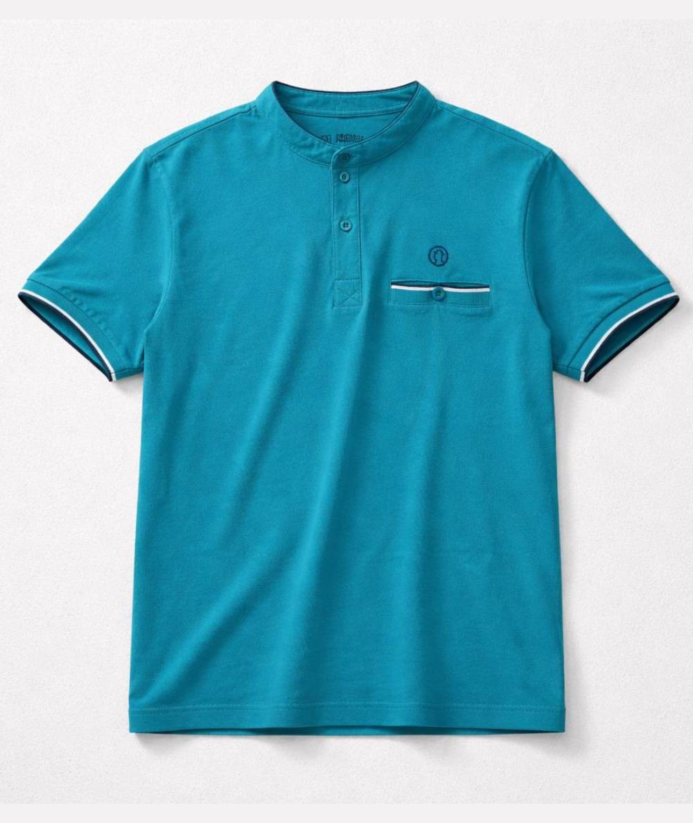 Polo Hombre Coronel Tapiocca Algodón con Bolsillo  CT11633