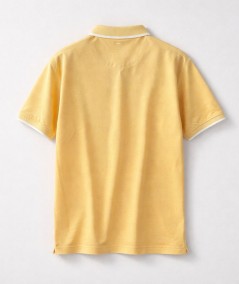 Polo para hombre Rever 31532 de algodón y viscosa con bolsillo y cuello con botones ideal para looks casual y verano
