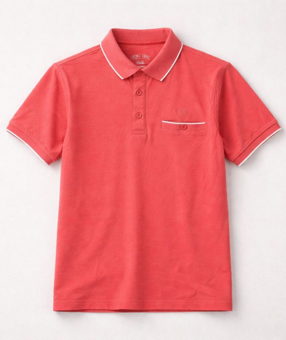 Polo para hombre Coronel Tapiocca CT11634 de algodón con manga corta ideal para looks casual y verano