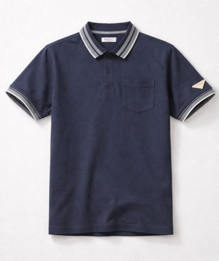Polo para hombre Privata PRI2631 de algodón con manga corta ideal para looks casual y verano