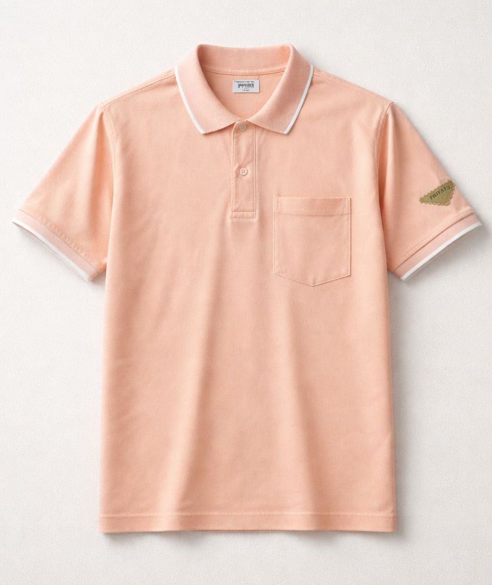 Polo para hombre Privata PRI2631 de algodón con manga corta ideal para looks casual y verano