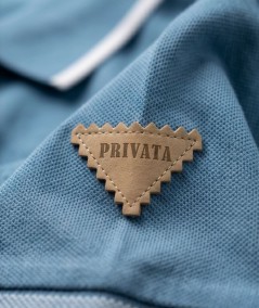 Polo para hombre Privata PRI2631 de algodón con manga corta ideal para looks casual y verano