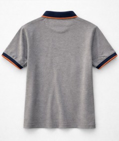 Polo para hombre Rever 31535 de algodón y viscosa con bolsillo izquierdo y cuello con botones ideal para looks casual y verano