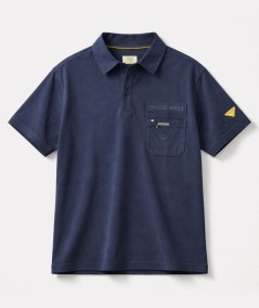 Polo para hombre Privata PRI2647 de algodón con bolsillo bordado y cuello con botones ideal para looks casual y verano