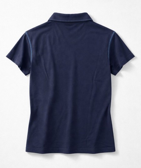 Polo para hombre Rever 41574 de algodón con teñido artesanal y cuello con botones ideal para looks casual y verano