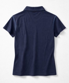 Polo para hombre Rever 41574 de algodón con teñido artesanal y cuello con botones ideal para looks casual y verano
