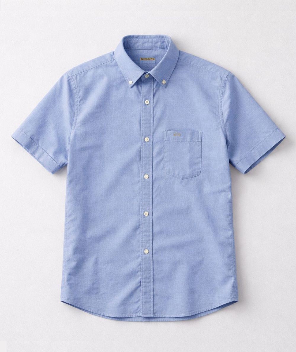 Camisa de manga corta para hombre Carlos Córdoba 83846 regular fit en algodón y poliéster ideal para looks casual y verano