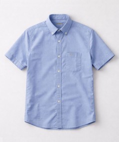 Camisa de manga corta para hombre Carlos Córdoba 83846 regular fit en algodón y poliéster ideal para looks casual y verano
