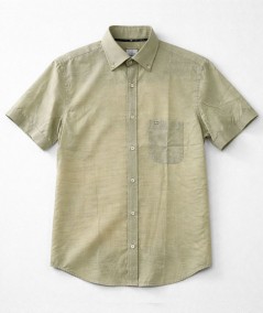 Camisa de manga corta para hombre Carlos Córdoba 83846 regular fit en algodón y poliéster ideal para looks casual y verano