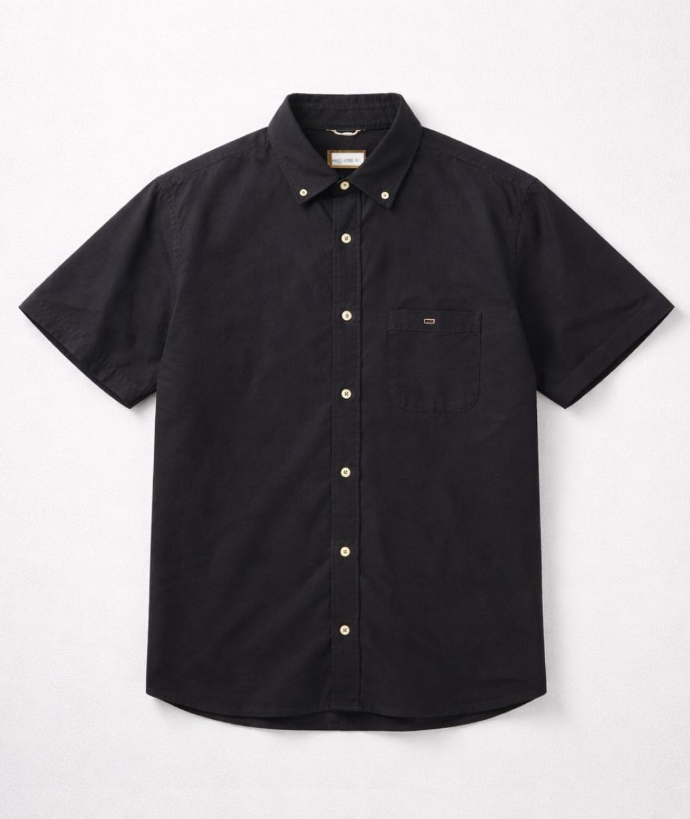 Camisa de manga corta para hombre Carlos Córdoba 83846 regular fit en algodón y poliéster ideal para looks casual y verano