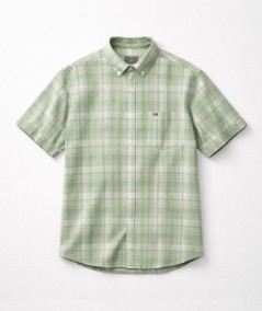 Camisa de manga corta para hombre Carlos Córdoba 82433 regular fit en poliéster aniónico ideal para looks casual y verano