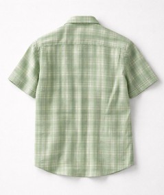 Camisa de manga corta para hombre Carlos Córdoba 82433 regular fit en poliéster aniónico ideal para looks casual y verano