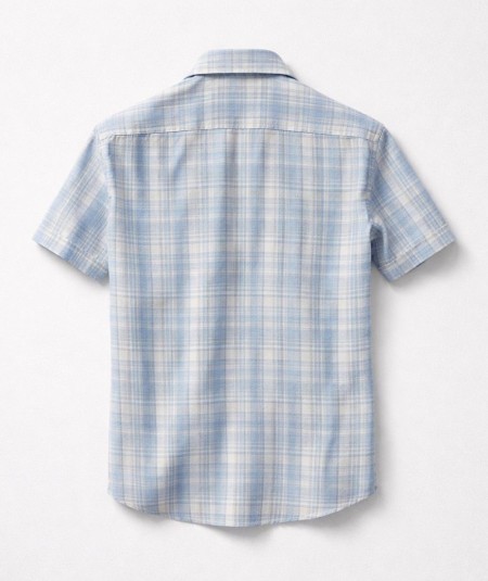 Camisa de manga corta para hombre Carlos Córdoba 82433 regular fit en poliéster aniónico ideal para looks casual y verano