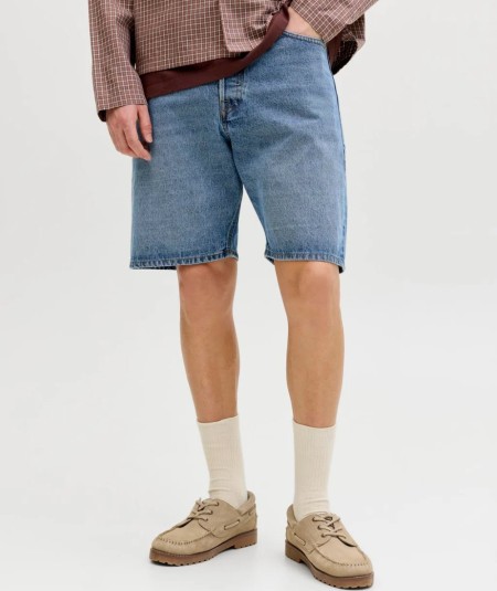 Bermuda para hombre Jack and Jones 12290841 de algodón con bolsillos cómoda y transpirable ideal para verano y looks casuales
