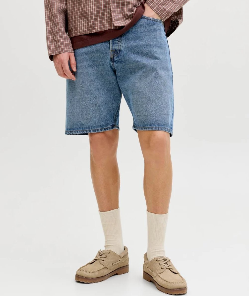 Bermuda para hombre Jack and Jones 12290841 de algodón con bolsillos cómoda y transpirable ideal para verano y looks casuales