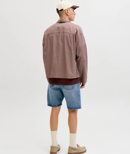 Bermuda para hombre Jack and Jones 12290841 de algodón con bolsillos cómoda y transpirable ideal para verano y looks casuales