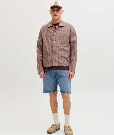 Bermuda para hombre Jack and Jones 12290841 de algodón con bolsillos cómoda y transpirable ideal para verano y looks casuales