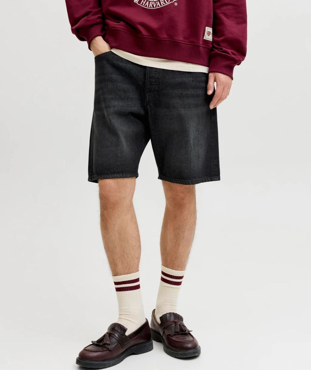 Bermuda para hombre Jack and Jones 12290841 de algodón con bolsillos cómoda y transpirable ideal para verano y looks casuales