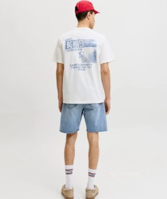 Bermuda para hombre Jack and Jones 12290841 de algodón con bolsillos cómoda y transpirable ideal para verano y looks casuales
