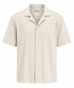 Camisa de manga corta para hombre Carlos Córdoba 82426 confeccionada en 100% algodón, fresca, transpirable y perfecta para look