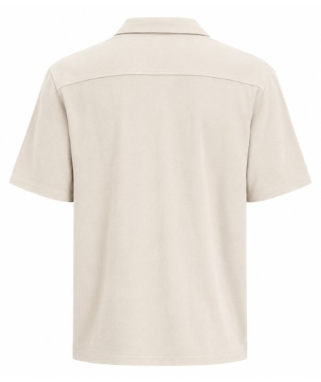 Camisa de manga corta para hombre Carlos Córdoba 82426 confeccionada en 100% algodón, fresca, transpirable y perfecta para look