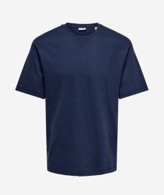 Camiseta Hombre Only & Sons Algodón Orgánico Regular Fit  22038172