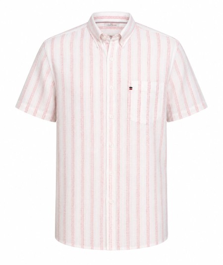 Camisa de manga corta para hombre Carlos Córdoba 83828 confeccionada en algodón y poliéster, ligera, transpirable y perfecta pa