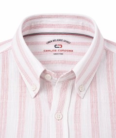 Camisa de manga corta para hombre Carlos Córdoba 83828 confeccionada en algodón y poliéster, ligera, transpirable y perfecta pa