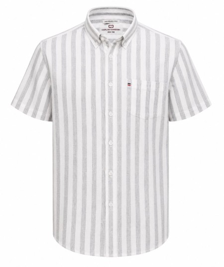 Camisa Hombre Carlos Córdoba Manga Corta Algodón  83828