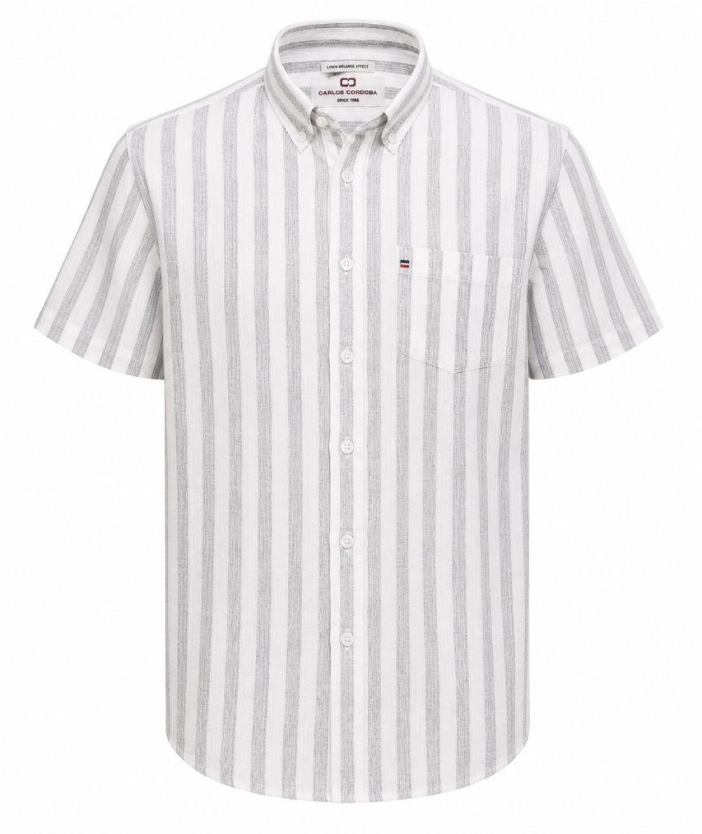 Camisa Hombre Carlos Córdoba Manga Corta Algodón  83828