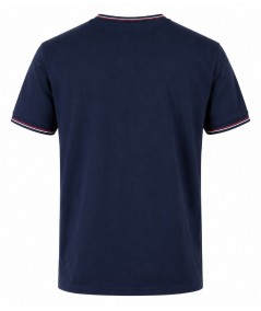 Camiseta para hombre Privata PRI2536 en color marino confeccionada en 100% algodón, cómoda, transpirable y perfecta para looks 