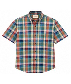 Camisa de manga corta para hombre Carlos Córdoba 82437 confeccionada en 100% algodón, fresca, transpirable y perfecta para look