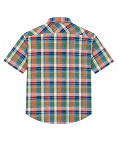 Camisa de manga corta para hombre Carlos Córdoba 82437 confeccionada en 100% algodón, fresca, transpirable y perfecta para look