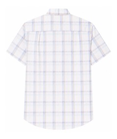 Camisa de manga corta para hombre Carlos Córdoba 63817 Regular Fit con bolsillo delantero izquierdo y dos pinzas laterales en l