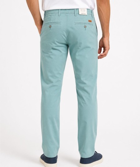 Pantalón chino para hombre Alexander & Co BRAVO863 con tejido Bi-Stretch, cintura elástica y cinco bolsillos, confeccionado en 