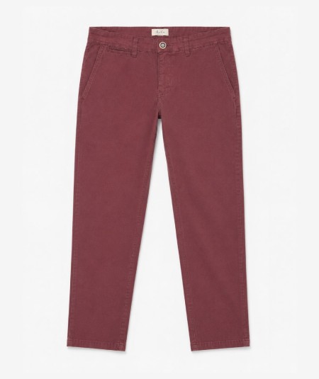 Pantalón chino para hombre Alexander & Co BRAVO664 Slim Fit confeccionado en 98% algodón y 2% elastano, elegante, cómodo y perf