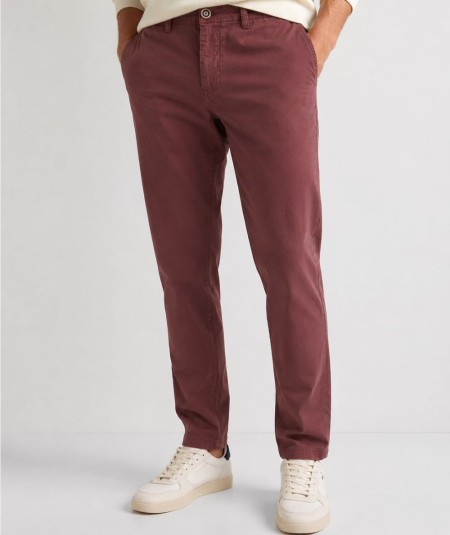Pantalón chino para hombre Alexander & Co BRAVO664 Slim Fit confeccionado en 98% algodón y 2% elastano, elegante, cómodo y perf