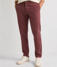 Pantalón chino para hombre Alexander & Co BRAVO664 Slim Fit confeccionado en 98% algodón y 2% elastano, elegante, cómodo y perf