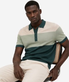 Polo para hombre Only & Sons Wyler 22038042 de manga corta confeccionado en poliéster y viscosa Livaeco, ligero, cómodo y perf