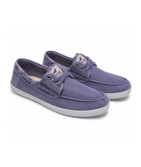 Náutico para hombre Gilbert Teckel 0155 fabricado en España con interior de tejido, exterior de goma y suela de goma, cómodo, r