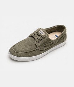 Náutico para hombre Gilbert Teckel 0155 fabricado en España con interior de tejido, exterior de goma y suela de goma, cómodo, r