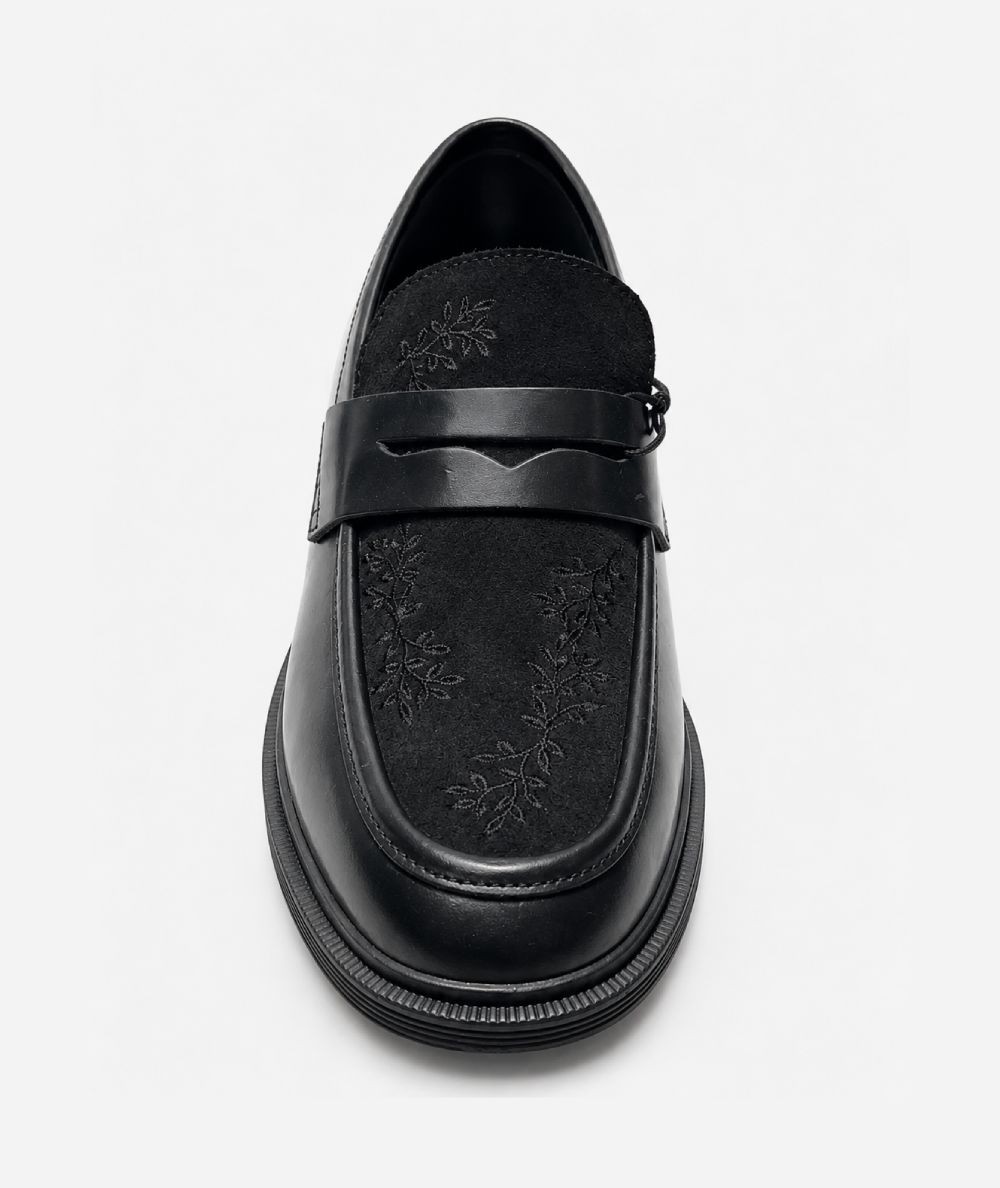 Mocasines para hombre Jack & Jones 12285305 confeccionados en piel, elegantes y cómodos, ideales para combinar con traje, panta