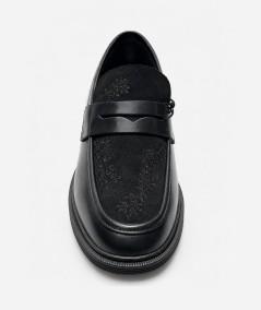 Mocasines para hombre Jack & Jones 12285305 confeccionados en piel, elegantes y cómodos, ideales para combinar con traje, panta