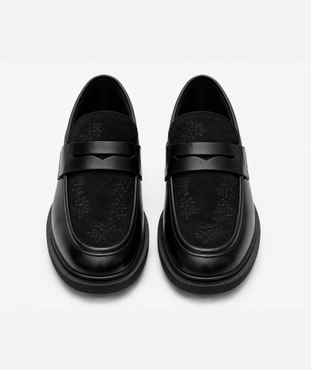 Mocasines para hombre Jack & Jones 12285305 confeccionados en piel, elegantes y cómodos, ideales para combinar con traje, panta