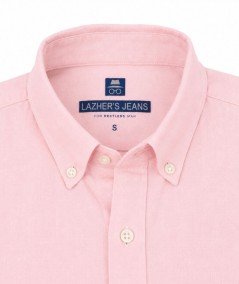Camisa de manga larga para hombre Roy Tiger 821 Sandra confeccionada en 55% lino y 45% algodón, sin bolsillo delantero, ligera,